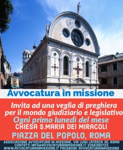 incontro di preghiera a Roma